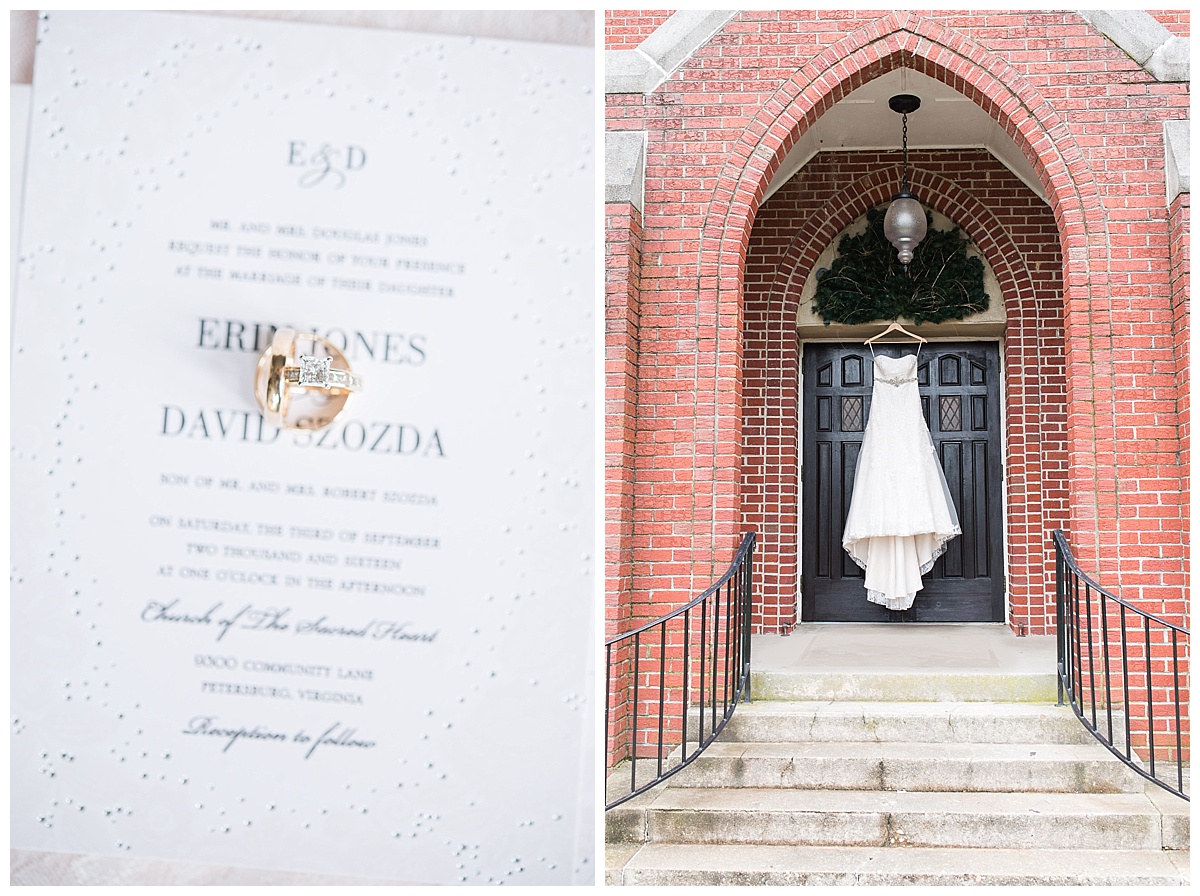 David & Erin Wedding, Country Club Wedding, Catholic Wedding, Caiti Garter Photography, Doves