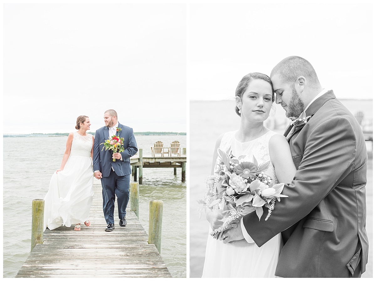 Waterfront Wedding, White Stone, Virginia, Riverfront Wedding, Anna & Travis, Caiti Garter Photography