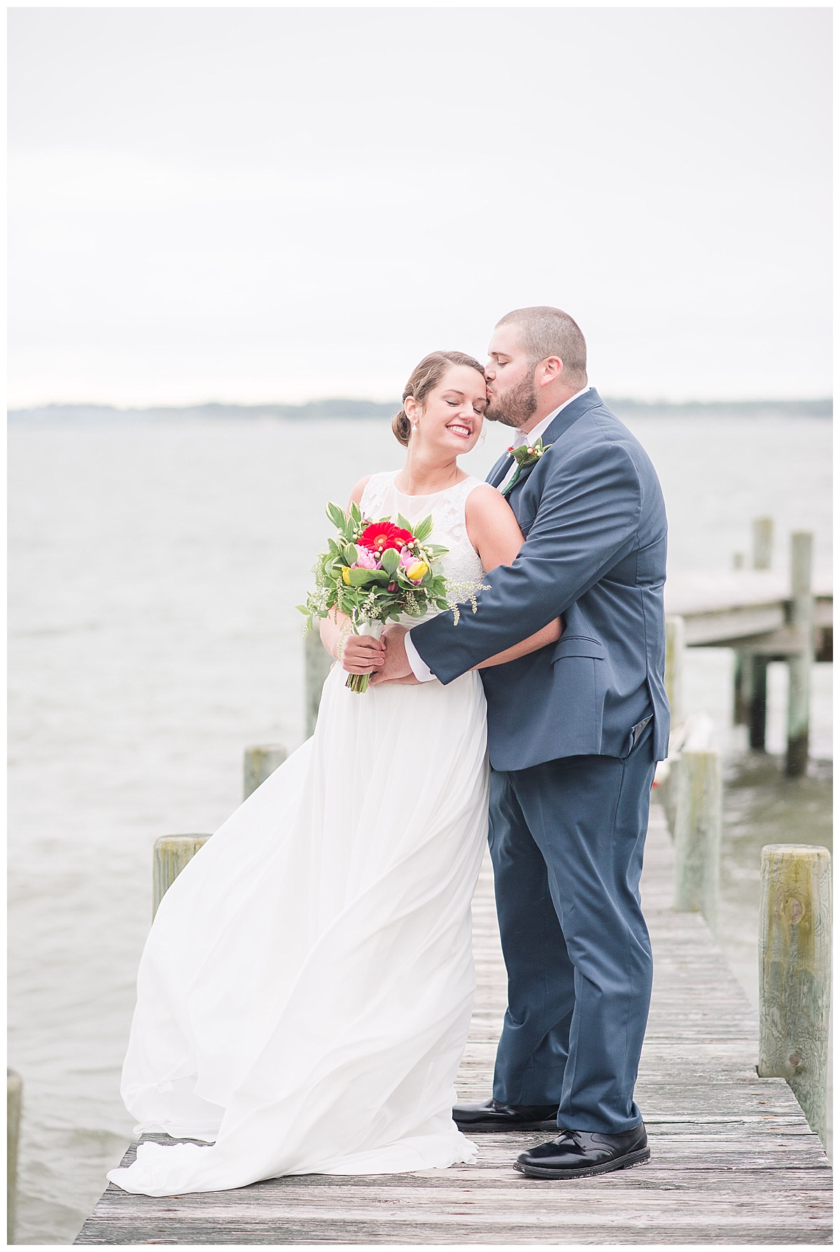 Waterfront Wedding, White Stone, Virginia, Riverfront Wedding, Anna & Travis, Caiti Garter Photography