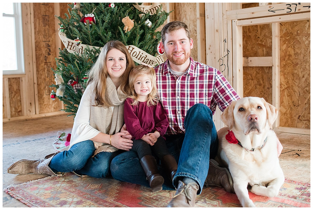 New Construction, Building a house, Family Photos, Christmas Family Photos, Christmas Card, Hanover Virginia, Richmond Photographer, Virginia Family Photographer, Mechanicsville Construction, Caiti Garter Photography