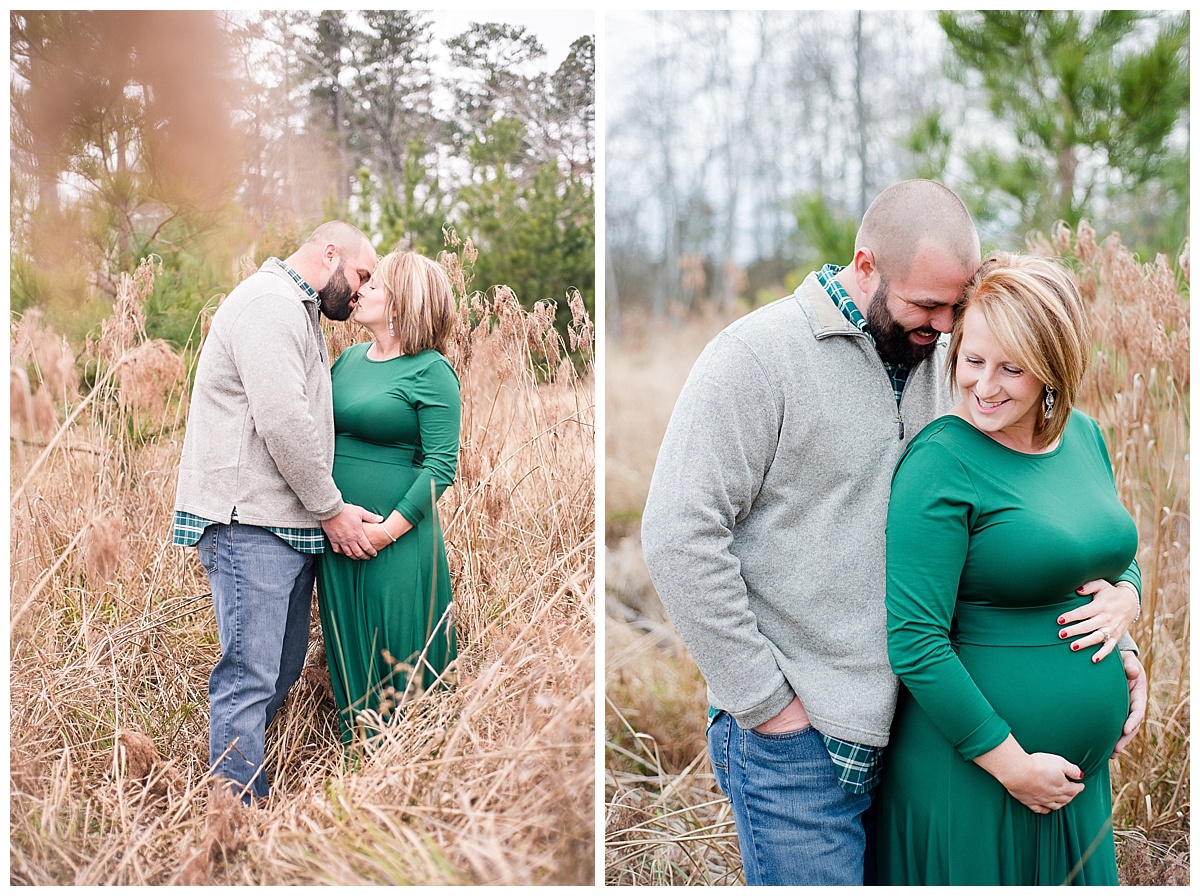 Maternity Pictures, Woodland Maternity, Winter Portraits, Winter Maternity Pictures, Virginia Photographer, Virginia Portrait Photographer, Caiti Garter Photography