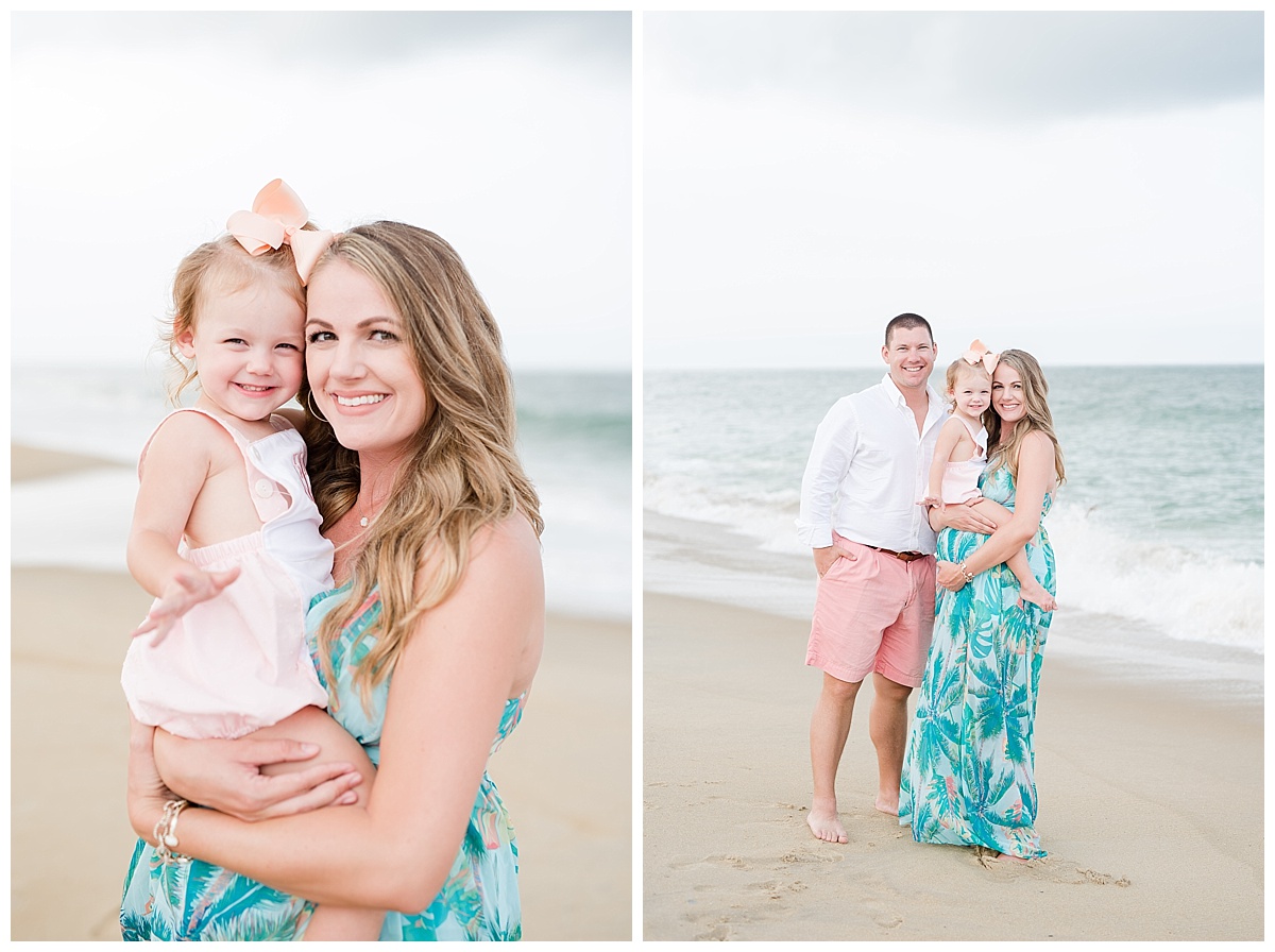 Maternity Photos, Outer Banks, Kitty Hawk North Carolina, Outer Banks Photographer, Beach Maternity Photos, Maternity Session, Beach Pictures, Beach family pictures, Caiti Garter Photography, Vici Collection