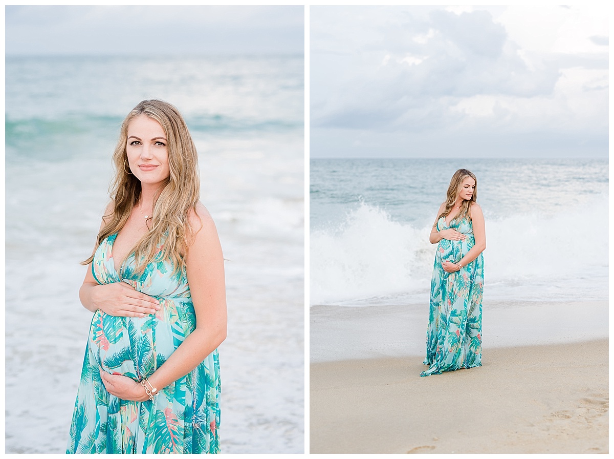 Maternity Photos, Outer Banks, Kitty Hawk North Carolina, Outer Banks Photographer, Beach Maternity Photos, Maternity Session, Beach Pictures, Beach family pictures, Caiti Garter Photography, Vici Collection