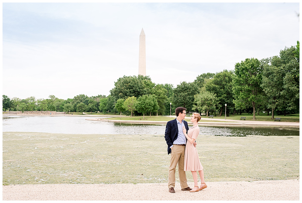 The National Mall Engagement Pictures, Lincoln Memorial Engagement Pictures, Washington Monument Engagement, Washington DC Engagement Pictures