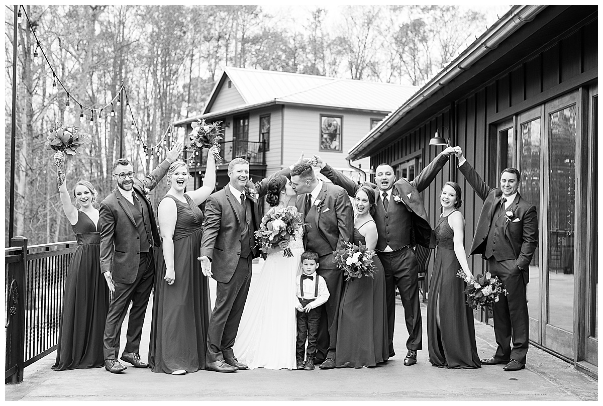 Caiti Garter Photography, Prince George Photographer, Ashton Creek Vineyard, Winter Wedding, Winter Vineyard Wedding, Vineyard Wedding, Vineyard Bride, Red and Grey Wedding
